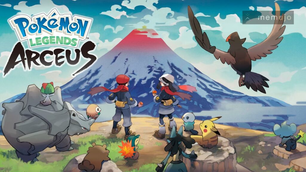Pokemon Legends Arceus Hisui open world