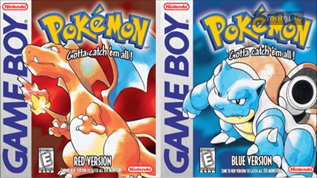 Pokemon Red and Blue Game Boy